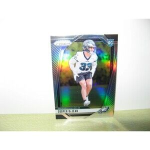 2024 Prizm Football #321 Cooper DeJean Rookie RC SILVER Philadelphia Eagles Iowa